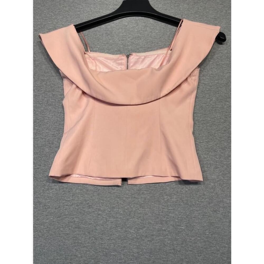 Women's HYFVE Pink Off-Shoulder Ruffle Top - Size S